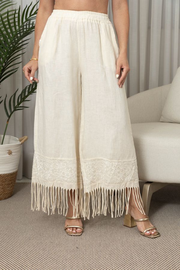 CALÇA LORETA CJ OFF - Loja Linho Italiano