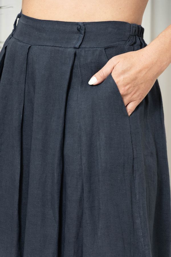 CALÇA PENELOPE MARINHO - Loja Linho Italiano