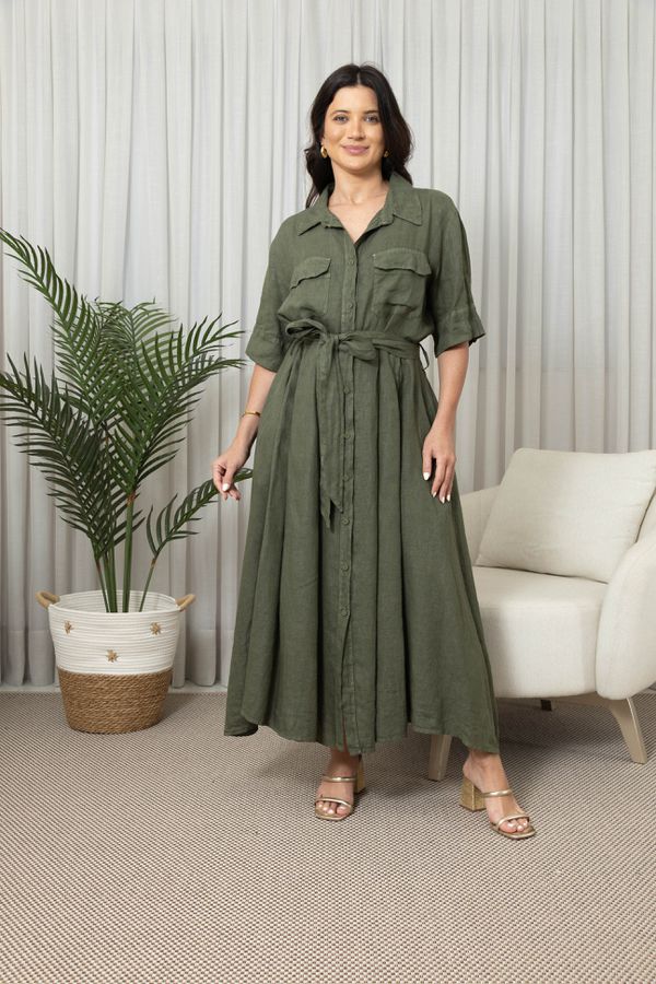 CHEMISE LINEA MILITAR - Loja Linho Italiano