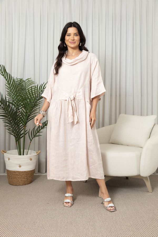 VESTIDO MIRELA ROSE - Loja Linho Italiano