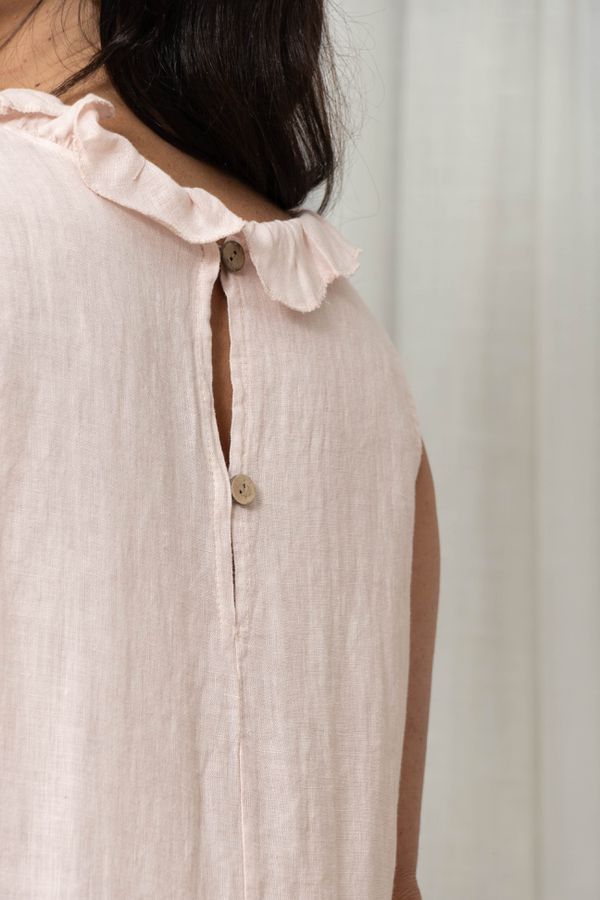 VESTIDO SAMELA ROSE - Loja Linho Italiano