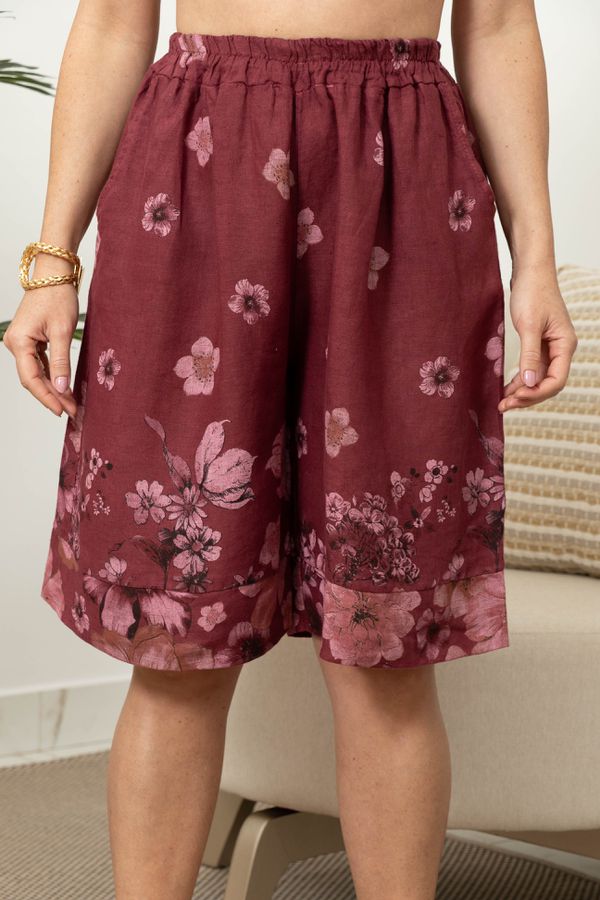 BERMUDA MAUA CJ BORDO - Loja Linho Italiano