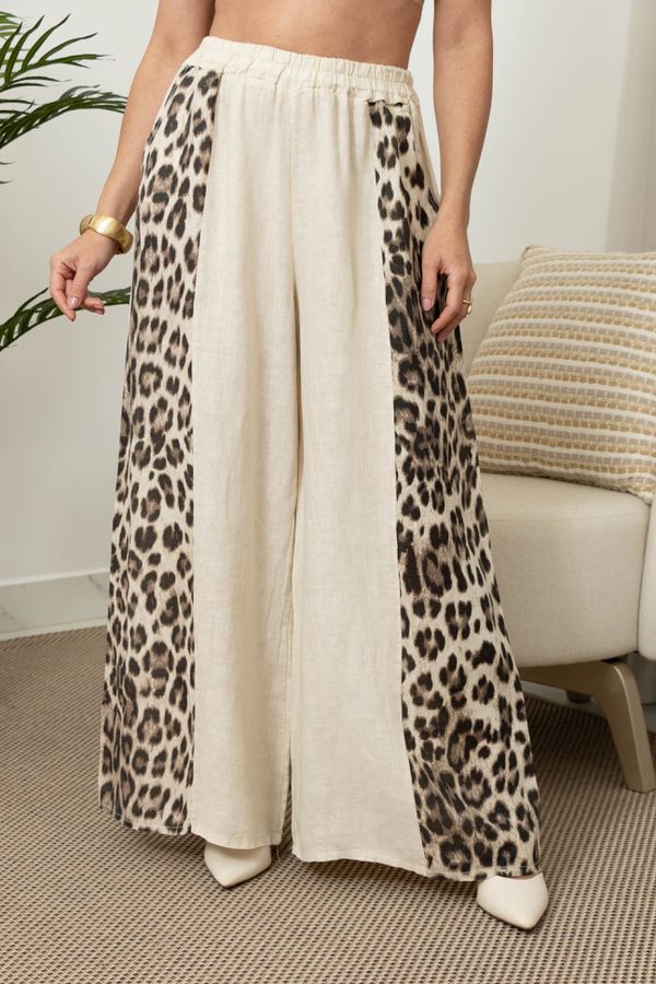 CALÇA LECE CJ BEGE - Loja Linho Italiano