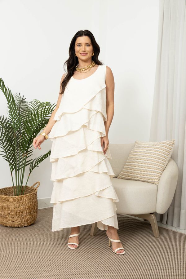 VESTIDO MONTREAL OFF - Loja Linho Italiano