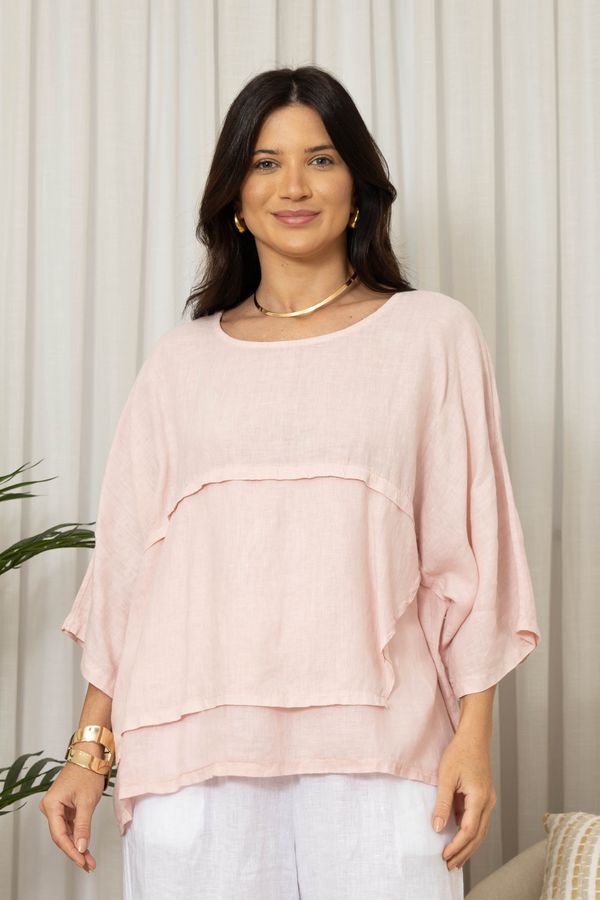 BATA LOUISE ROSA BEBÊ - Loja Linho Italiano