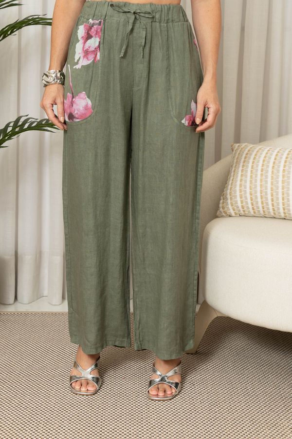 CALÇA ONARA CJ MILITAR - Loja Linho Italiano