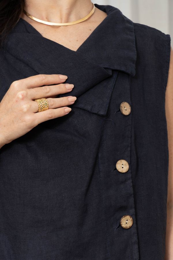 MAX REGATA IVY MARINHO - Loja Linho Italiano