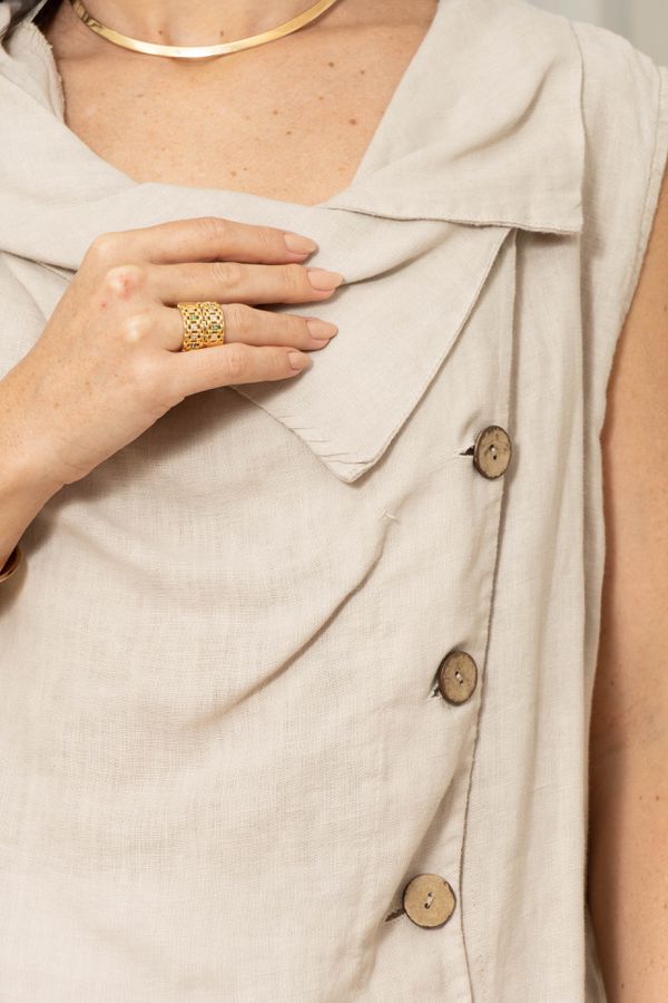 MAX REGATA IVY BEGE - Loja Linho Italiano