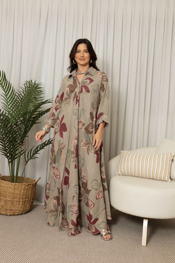 VESTIDO CARLA FENDI - Loja Linho Italiano