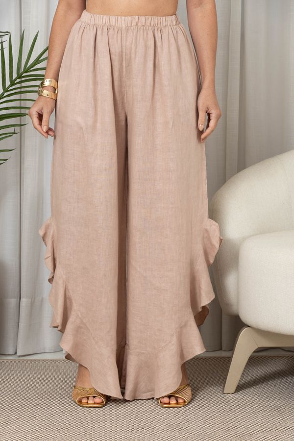 CALÇA EDNA ROSE - Loja Linho Italiano