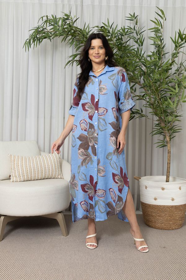 CHEMISE BARI HORTENCIA - Loja Linho Italiano