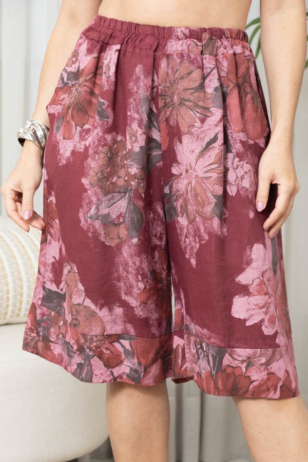 BERMUDA KAREN CJ BORDO - Loja Linho Italiano