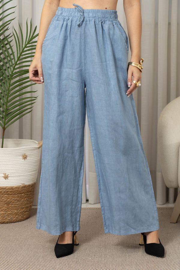 CALÇA ERIKA JEANS - Loja Linho Italiano