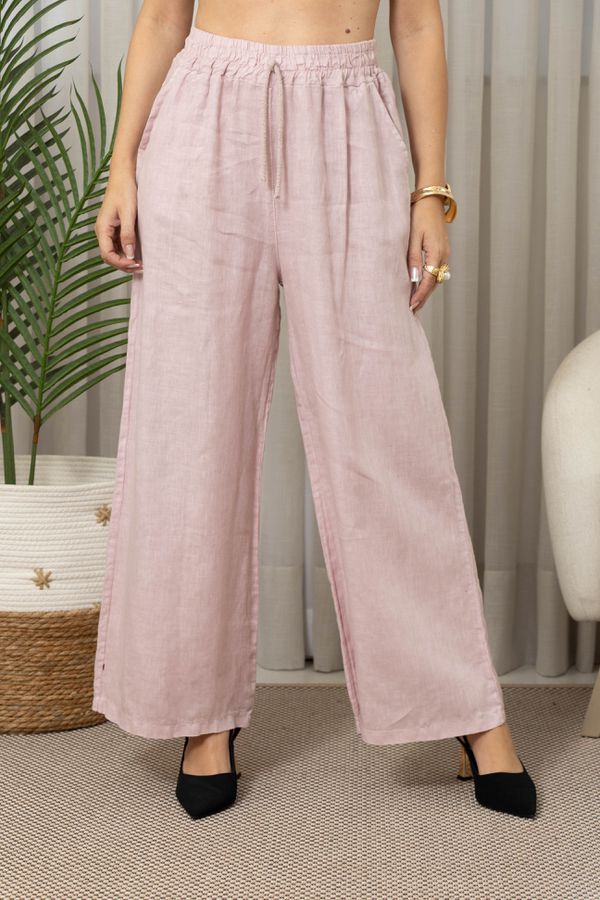 CALÇA ERIKA ROSE - Loja Linho Italiano