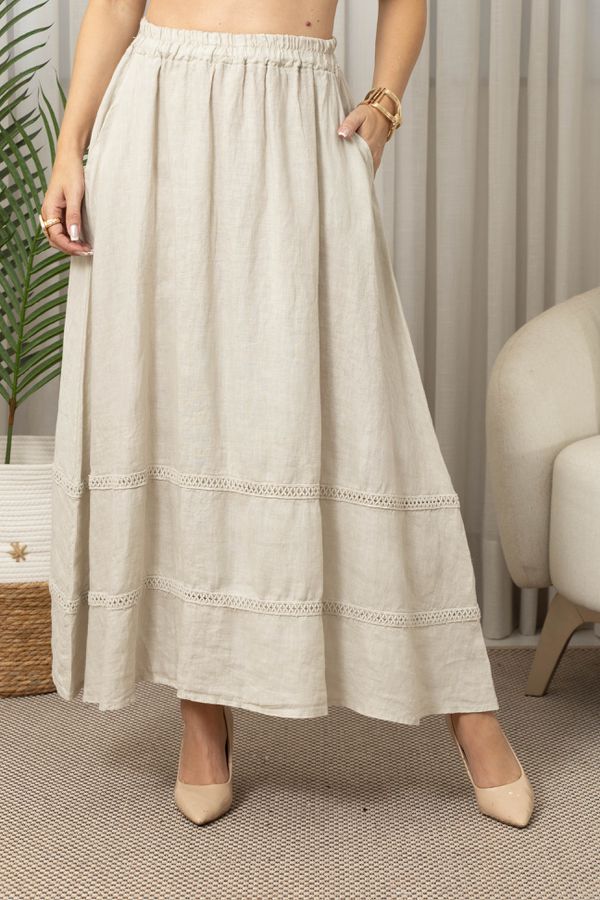 SAIA AMORE CJ BEGE - Loja Linho Italiano