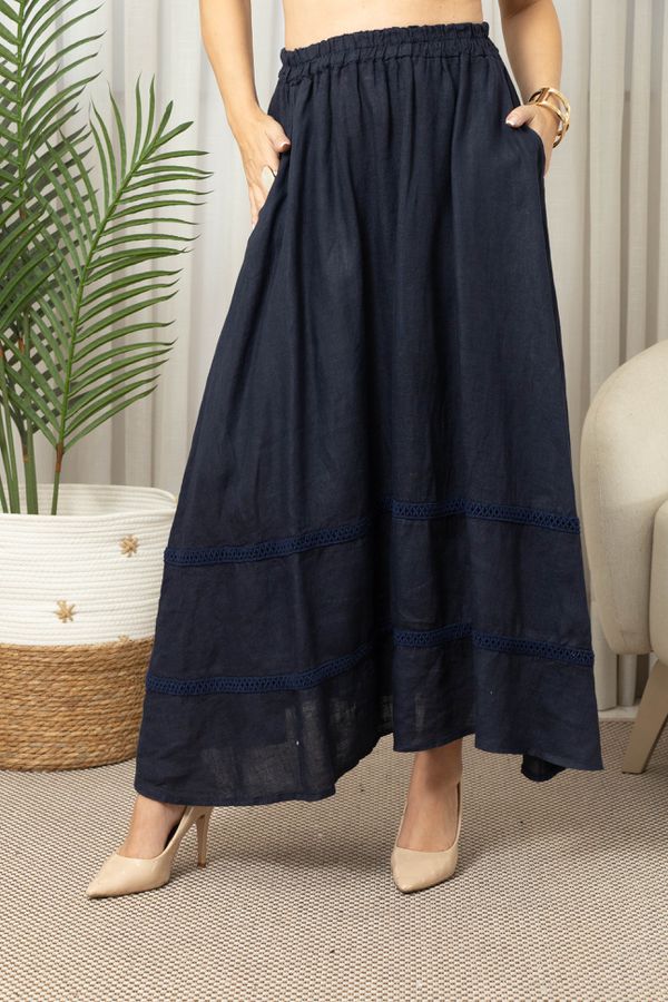 SAIA AMORE CJ MARINHO - Loja Linho Italiano