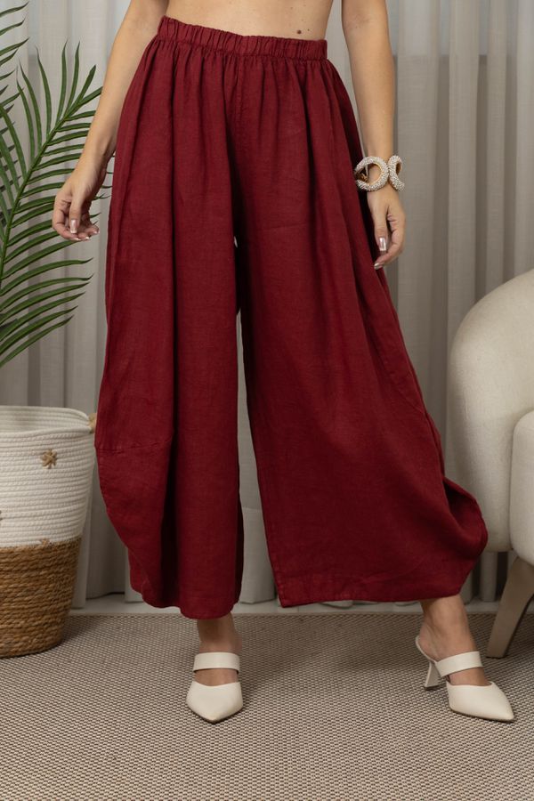 CALÇA GEOVANA CJ MARSALA - Loja Linho Italiano