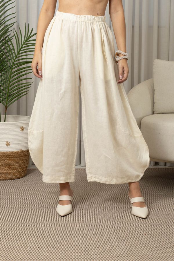 CALÇA GEOVANA CJ OFF - Loja Linho Italiano