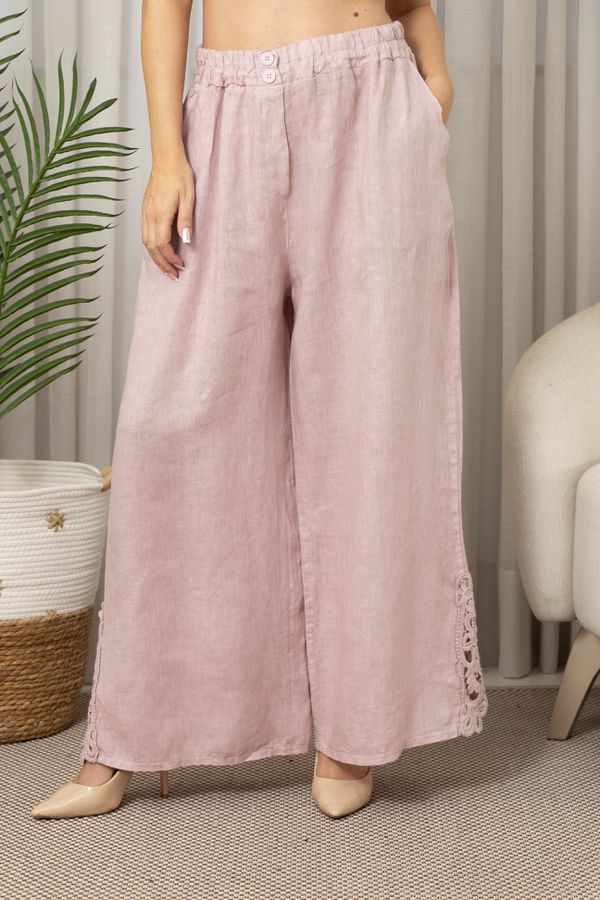 CALÇA SOL CJ ROSE - Loja Linho Italiano