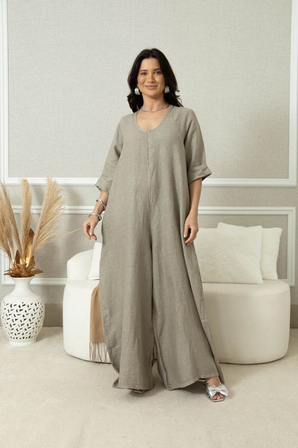 MACACÃO LIANA FENDI - Loja Linho Italiano