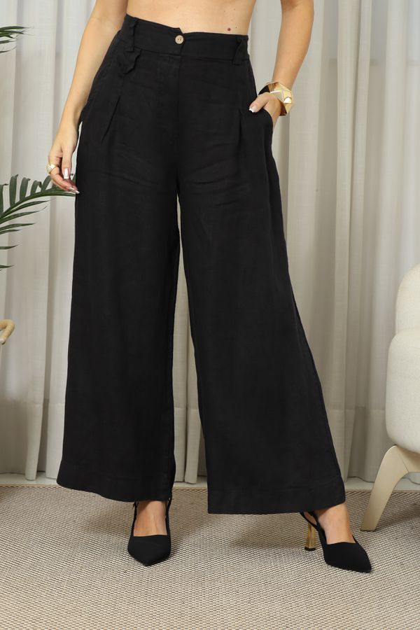 CALÇA NATALIA PRETO - Loja Linho Italiano