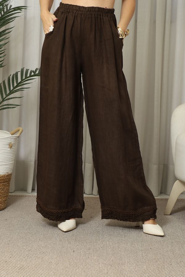 CALÇA DIVINA CJ CHOCOLATE - Loja Linho Italiano