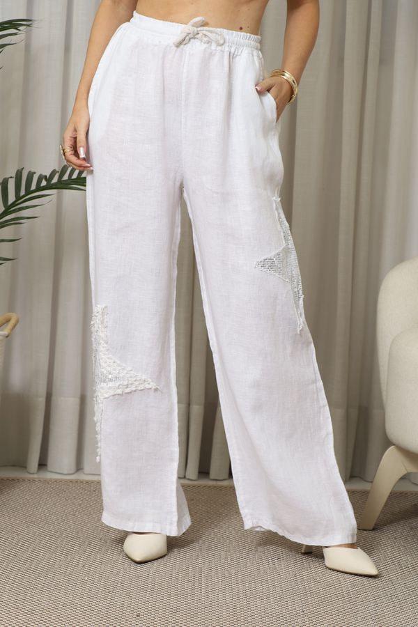 CALÇA STAR CJ BRANCO - Loja Linho Italiano