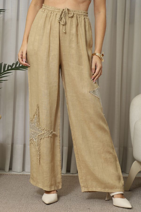 CALÇA STAR CJ CARAMELO - Loja Linho Italiano