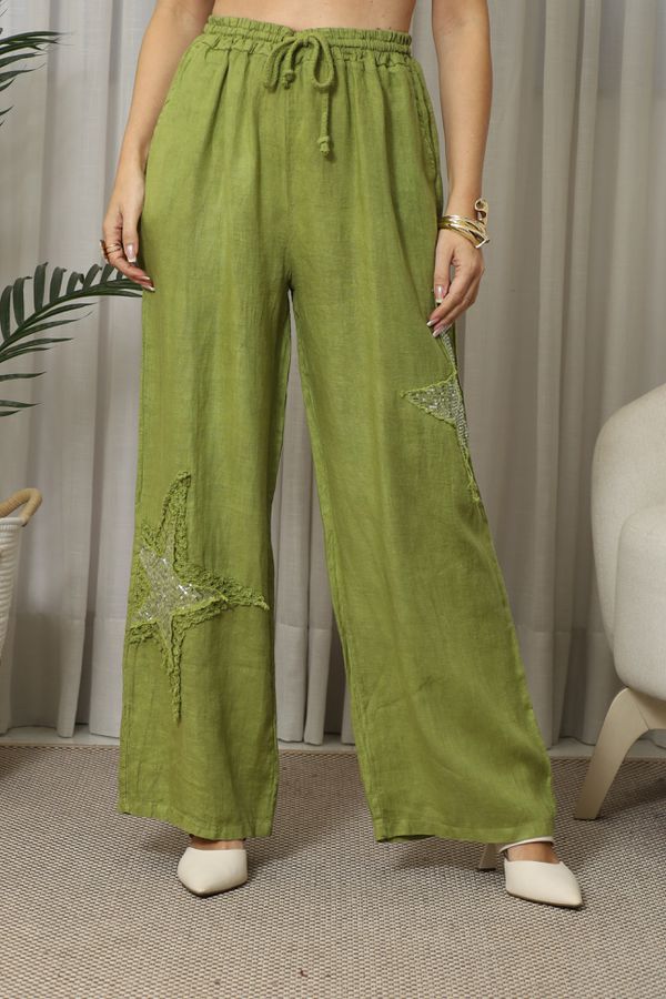 CALÇA STAR CJ PISTACHE - Loja Linho Italiano