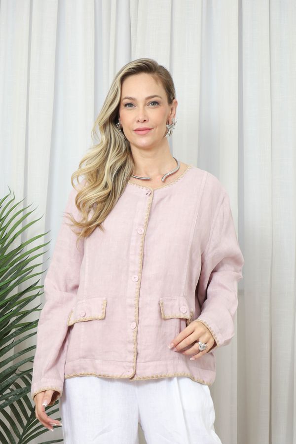 BLAZER JULIA ROSE - Loja Linho Italiano