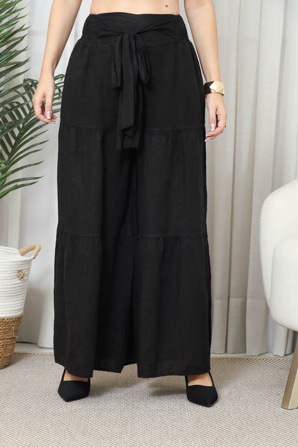 CALÇA DEISEMAR PRETO - Loja Linho Italiano