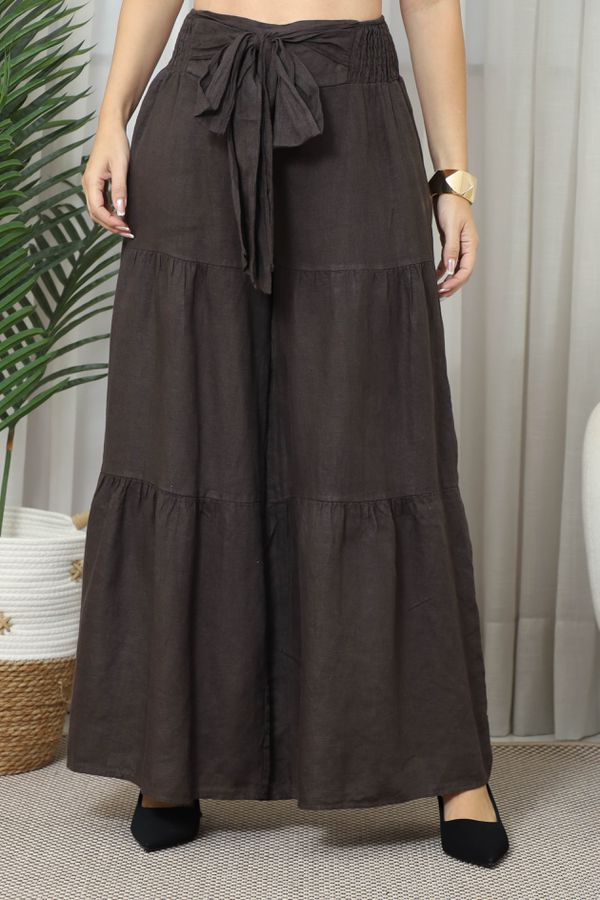 CALÇA DEISEMAR CHOCOLATE - Loja Linho Italiano