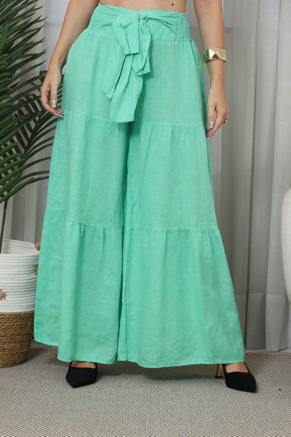 CALÇA DEISEMAR MENTA - Loja Linho Italiano