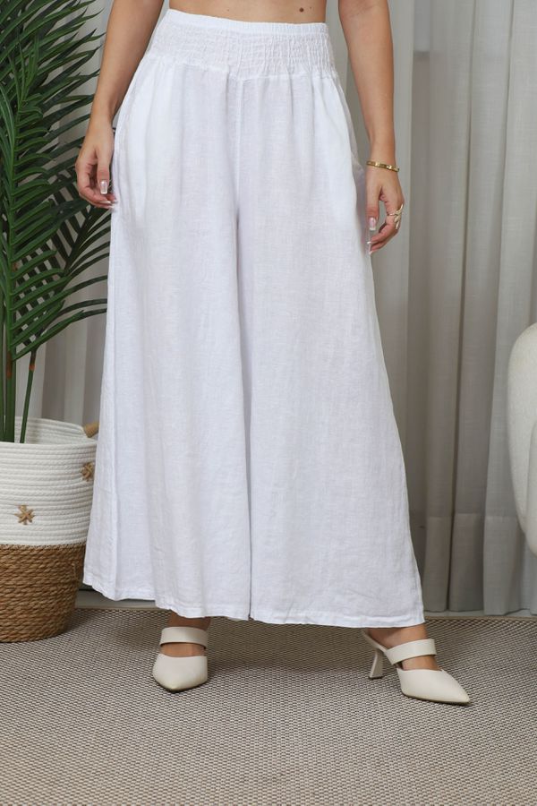 CALÇA DUDA BRANCO - Loja Linho Italiano