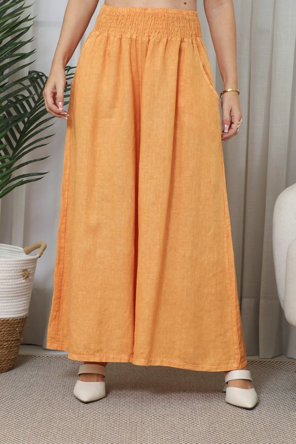 CALÇA DUDA TANGERINA - Loja Linho Italiano