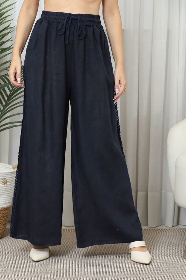 CALÇA LICA CJ MARINHO - Loja Linho Italiano