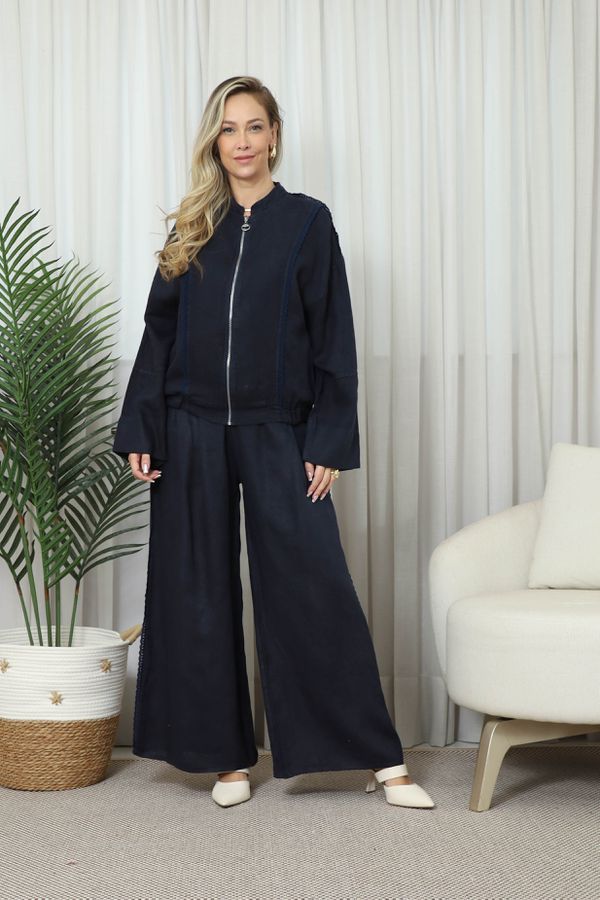 JAQUETA LICA CJ MARINHO - Loja Linho Italiano