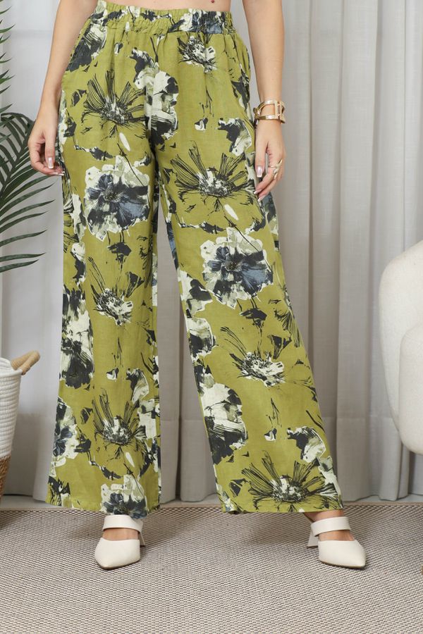 CALÇA SABRINA CJ PISTACHE - Loja Linho Italiano