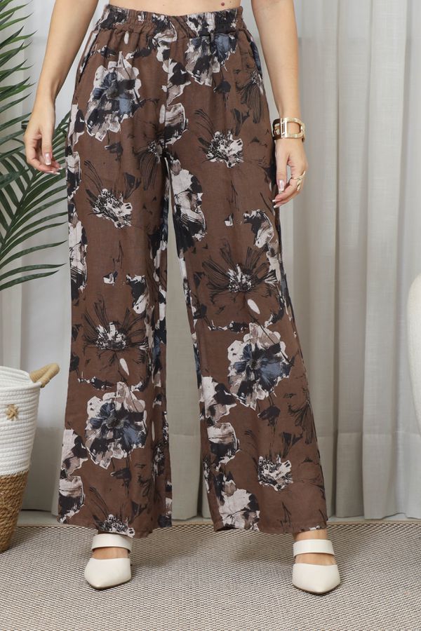 CALÇA SABRINA CJ MARROM - Loja Linho Italiano