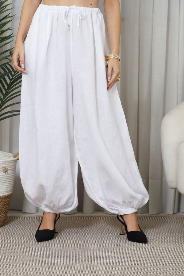 CALÇA VELMA CJ BRANCO - Loja Linho Italiano