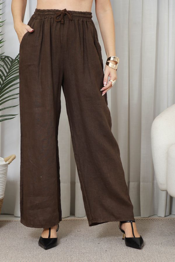 CALÇA VIVACE CJ CHOCOLATE - Loja Linho Italiano