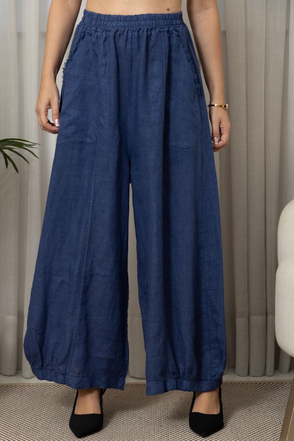 CALÇA ANA CJ JEANS ESCURO - Loja Linho Italiano