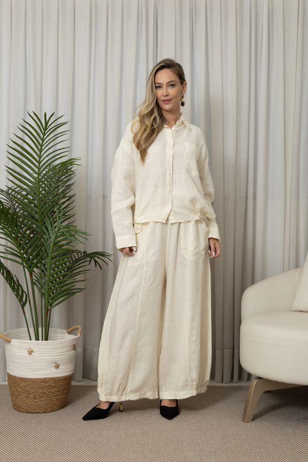 CAMISA ANA CJ OFF - Loja Linho Italiano