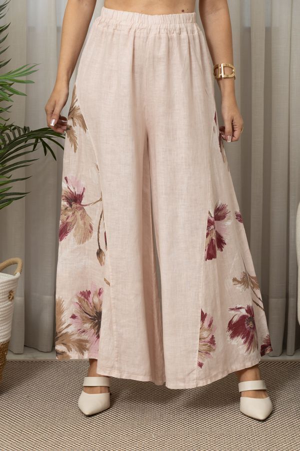 CALÇA NOEMI CJ ROSE - Loja Linho Italiano