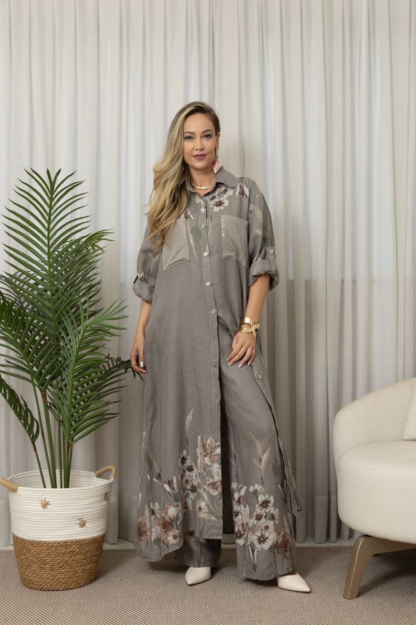 CHEMISE OLAVIA CJ FENDI - Loja Linho Italiano