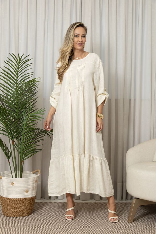 TUNICA CAROL OFF - Loja Linho Italiano