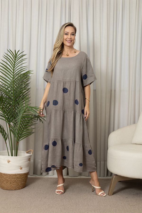 VESTIDO FABI FENDI - Loja Linho Italiano