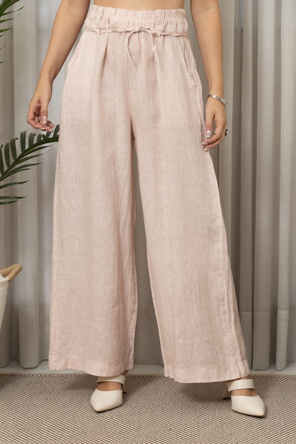 CALÇA CAITANA ROSE - Loja Linho Italiano