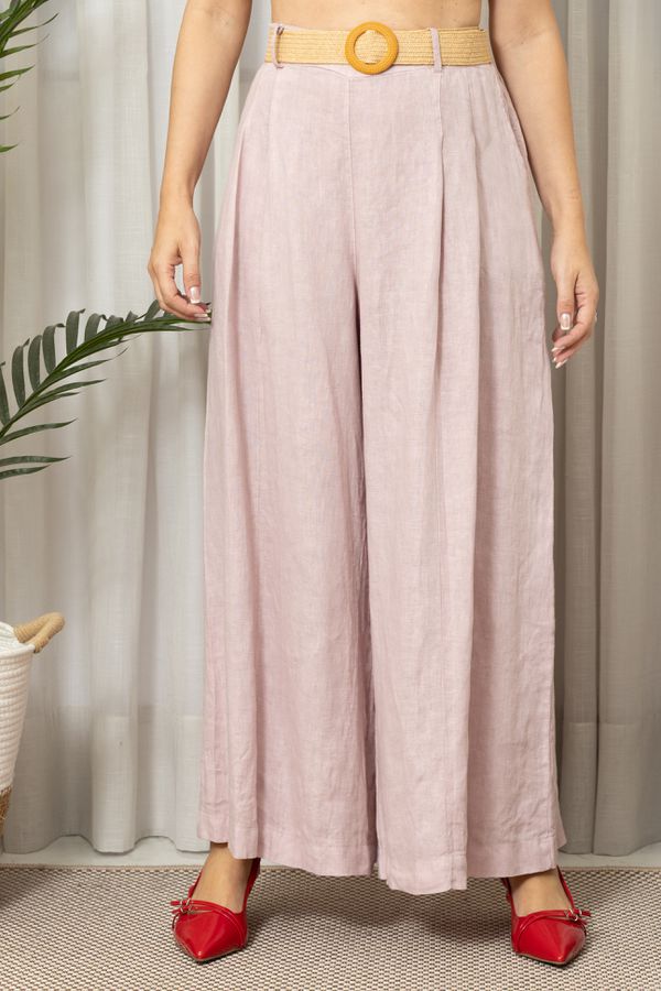 CALÇA JASMIN ROSE - Loja Linho Italiano