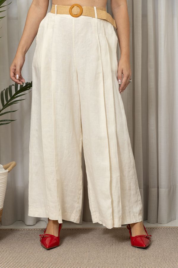 CALÇA JASMIN OFF - Loja Linho Italiano